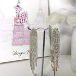 Adela Diamond Earrings - Gold