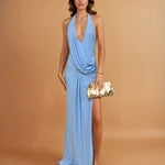 Rachel Gown Light Blue Front