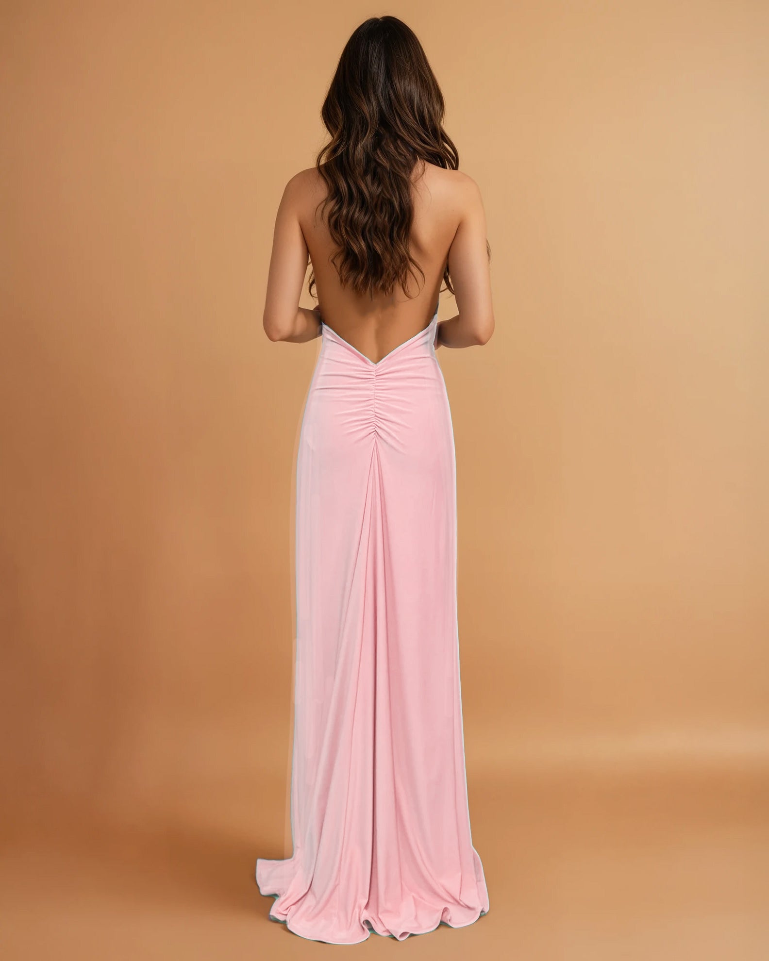 Rachel Gown Light Pink Back