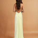 Rachel Gown Light Yellow Back