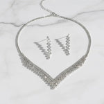 Rosalie 2 Piece Jewellery Set Silver