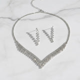 Rosalie 2 Piece Jewellery Set Silver