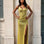 Rowena Corset Gown Yellow Front
