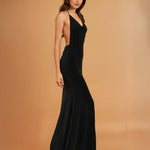 Roxy Gown Black Side