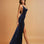 Roxy Gown Navy Side