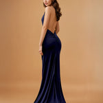 Roxy Gown Navy Back
