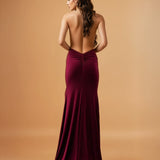 Roxy Gown Wine Back