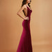 Roxy Gown Wine Side