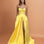 Stella Satin Corset Gown Daffodil Front