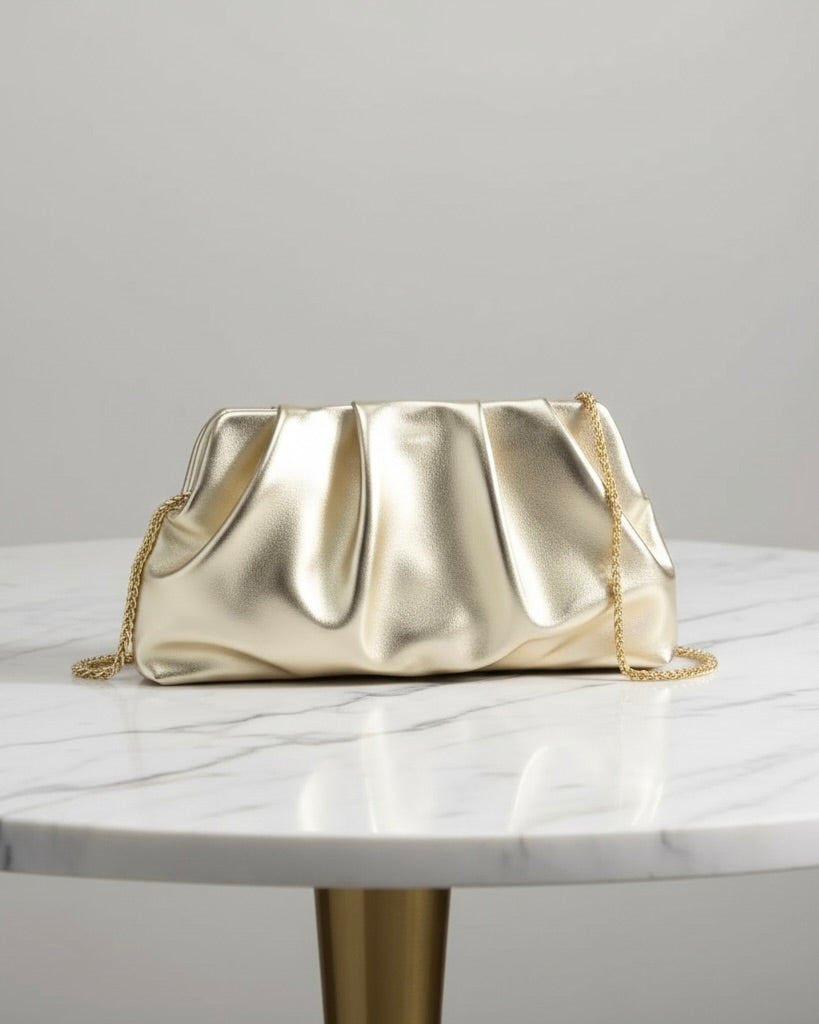 Valeria Clutch Gold