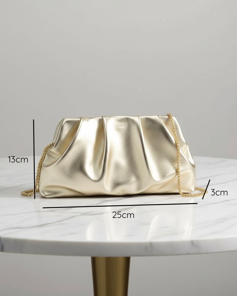 Valeria Clutch Gold