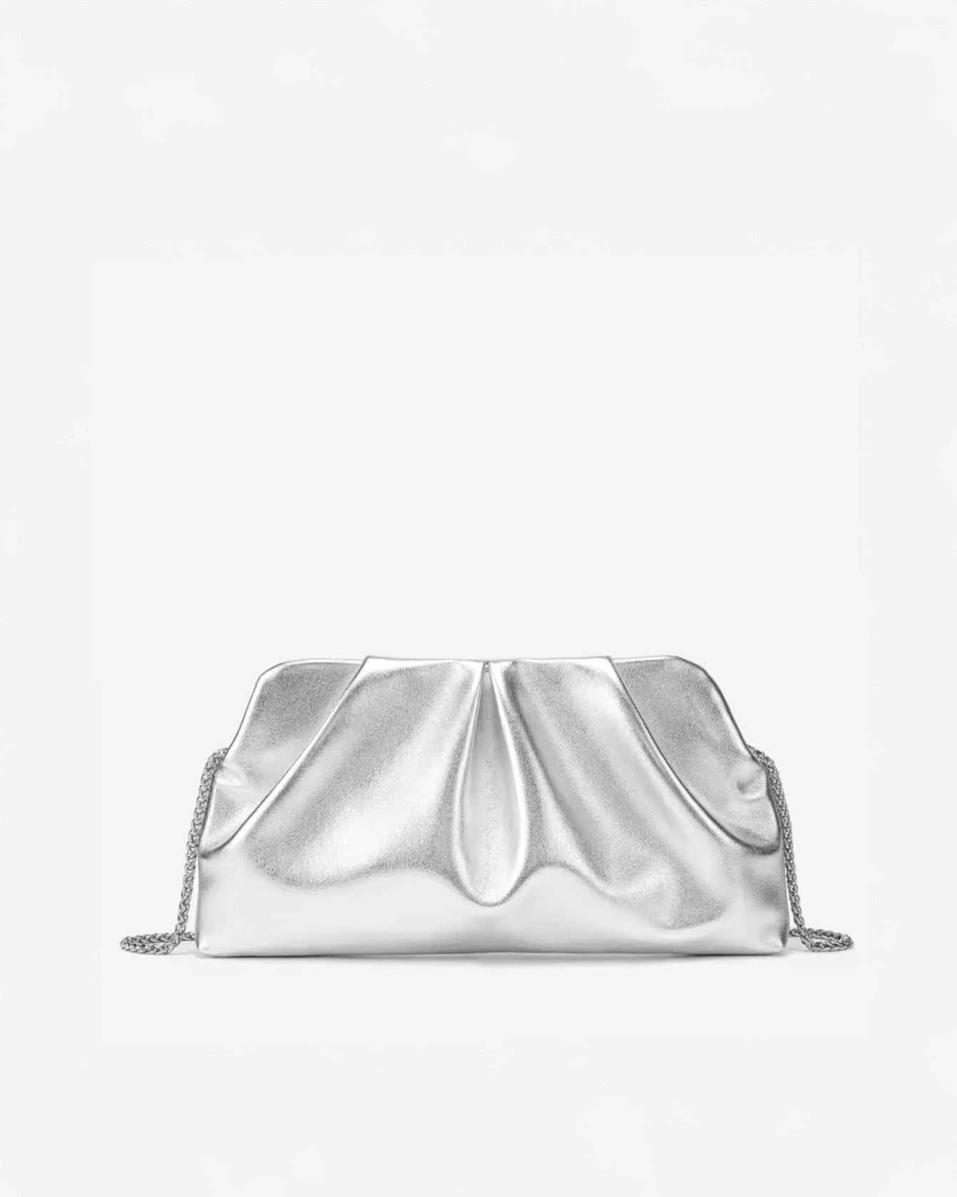 Valeria Clutch Silver