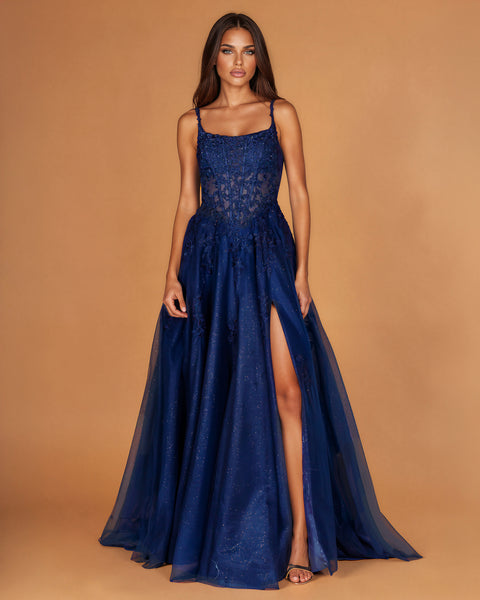blue corset dress zara Tulle Gown long corset dress Women's Black Prom Dresses INV-S229780828 seam zip closure Taille:XXL
