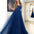 Tasha Tulle Glitter Gown - Navy