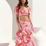 Yokana Top - Pink Floral