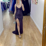 Marley Glitter Gown - Galaxy