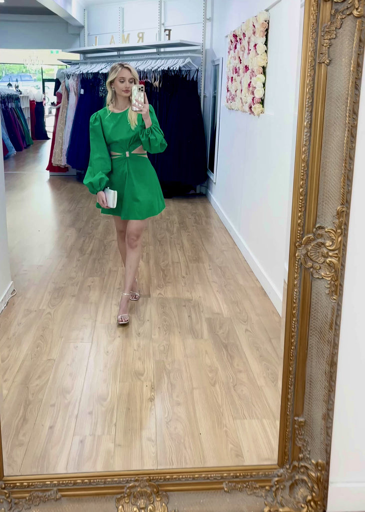 Kianna Mini Dress - Green