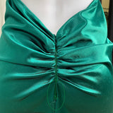 Kendall Split Formal Gown - Emerald Green [SAMPLE]
