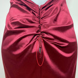 Kendall Split Formal Gown - Wine [SAMPLE]