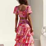 Yokana Top - Pink Floral