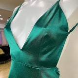 Kendall Split Formal Gown - Emerald Green [SAMPLE]
