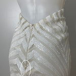 Kourtney Sequin Gown - White [SAMPLE]