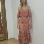 Celine Lace Set Mauve Pink