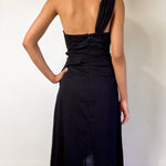 Olivia-Linen-Midi-Dress-Black-Back
