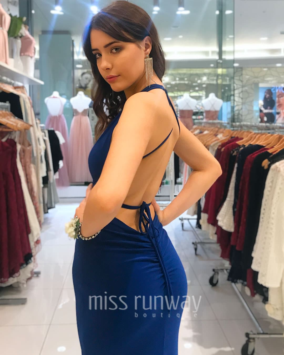 Alexis Gown - Cobalt