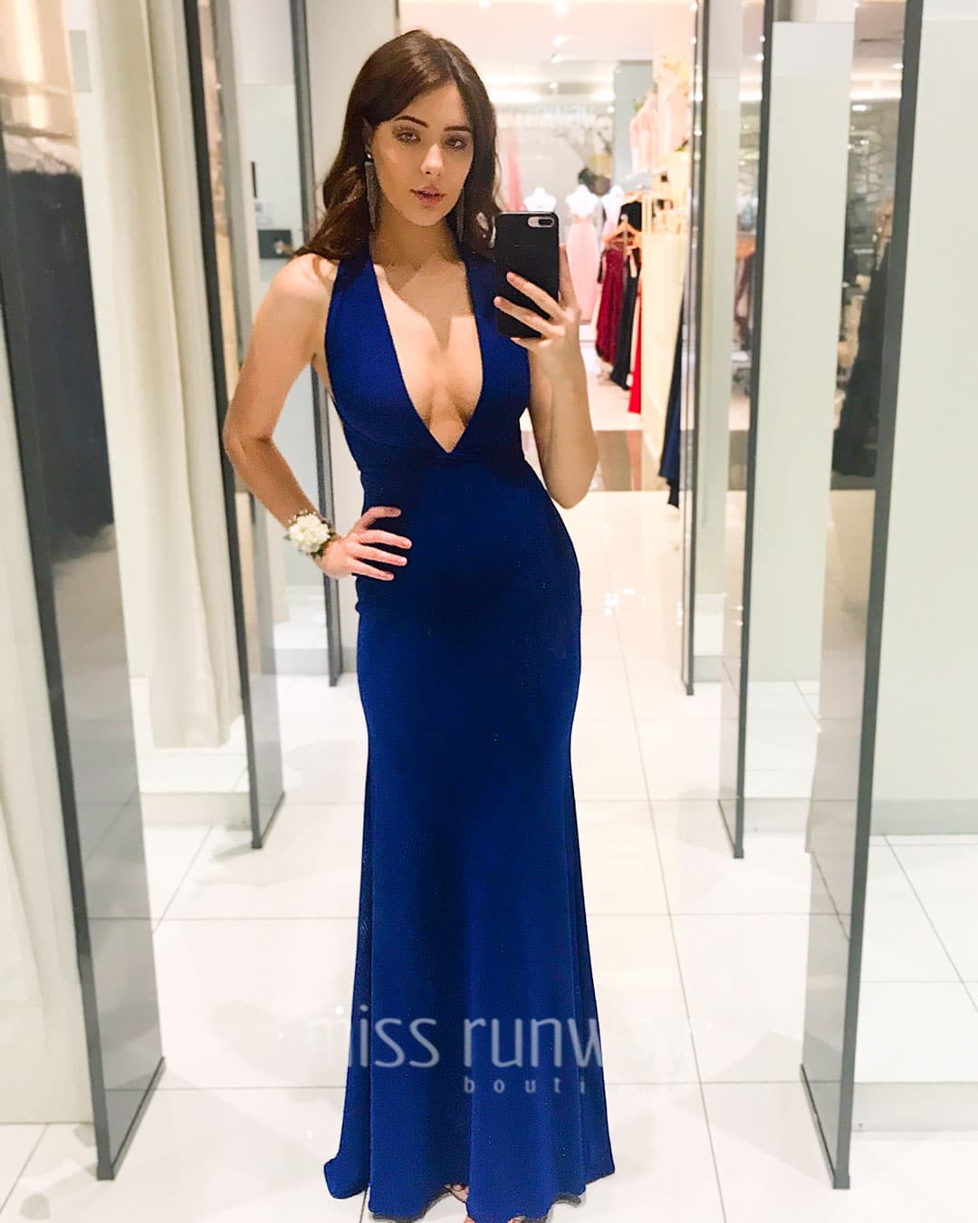 Alexis Gown - Cobalt