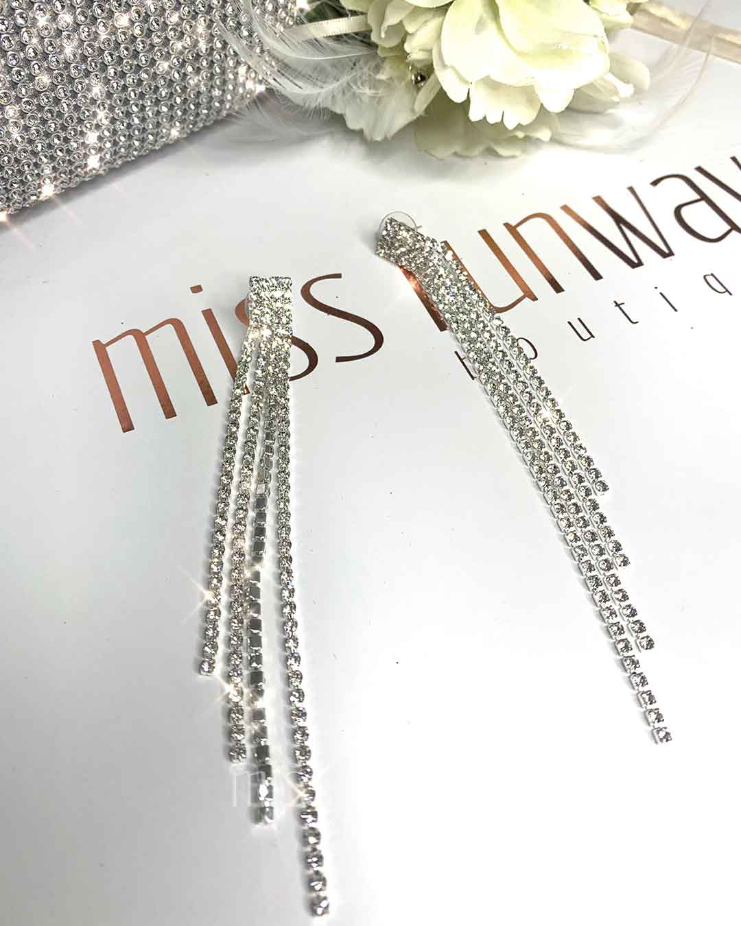 Audrey Earrings - Silver