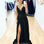 Ava Glitter Gown Black