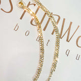 Blaze Earrings - Gold