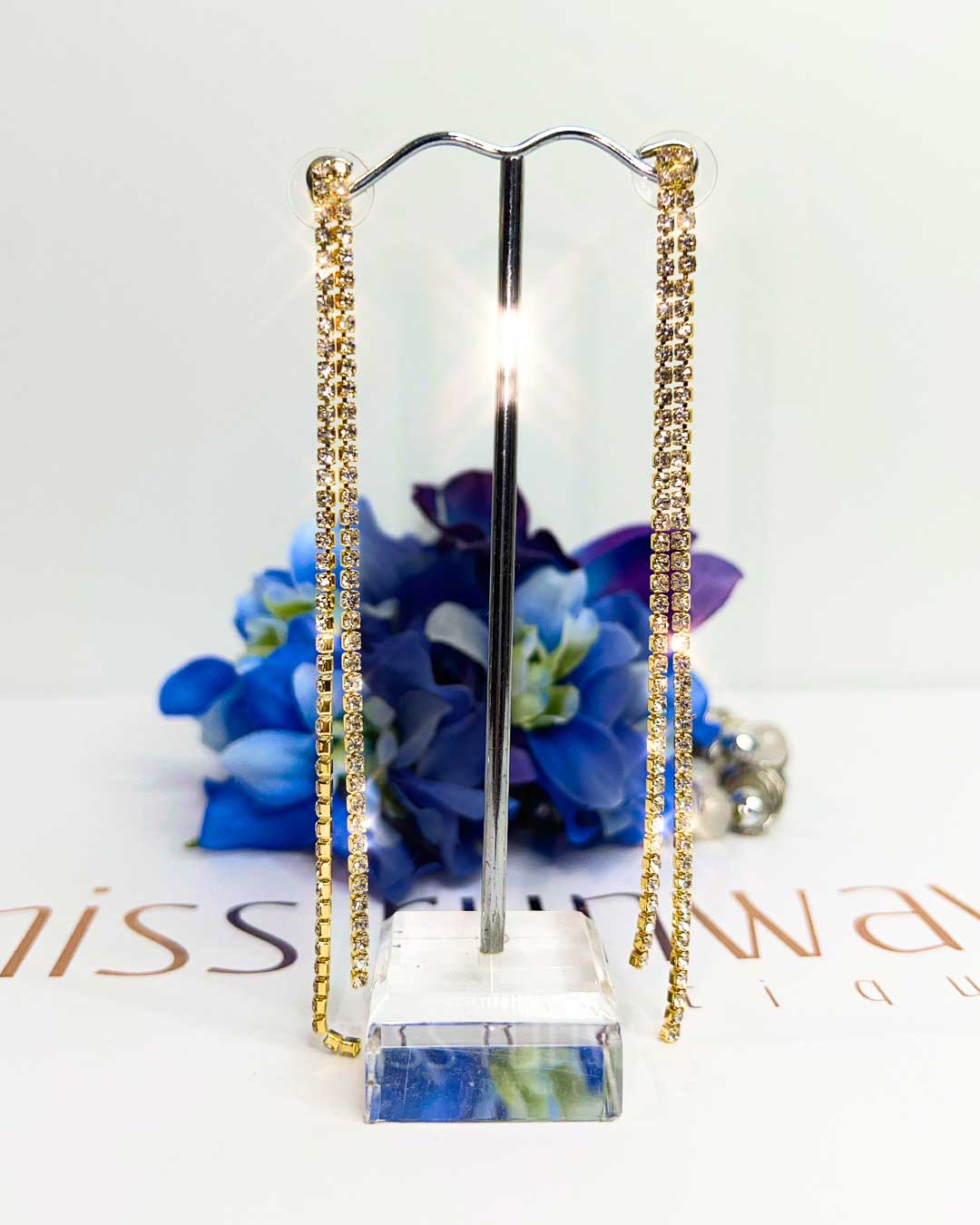 Blaze Earrings - Gold