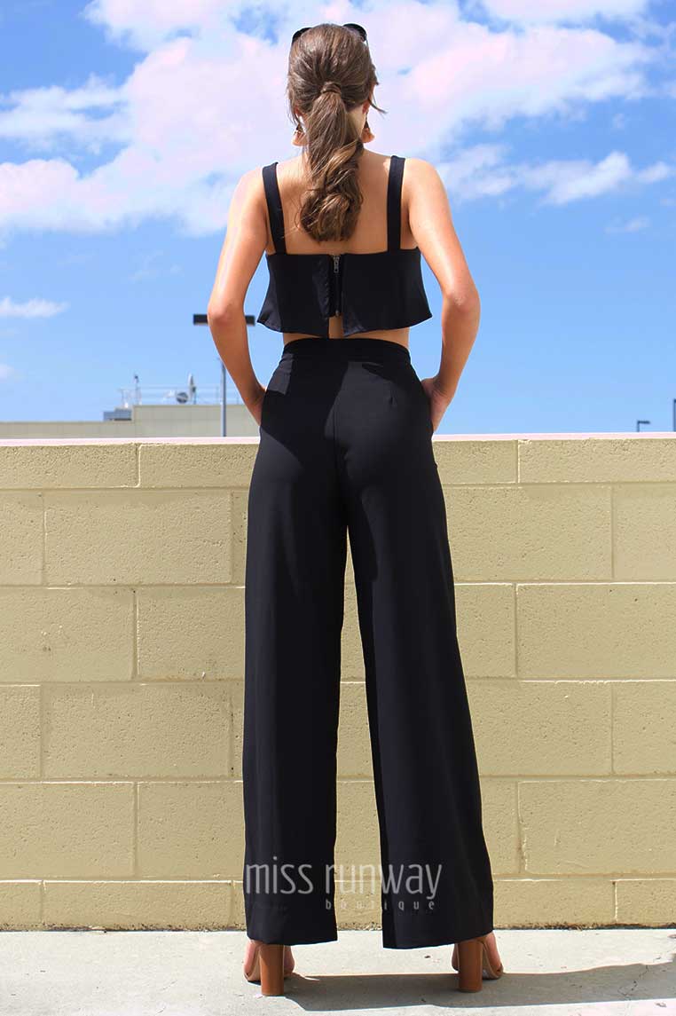 Bahamas Pants - Black - Miss Runway Boutique
