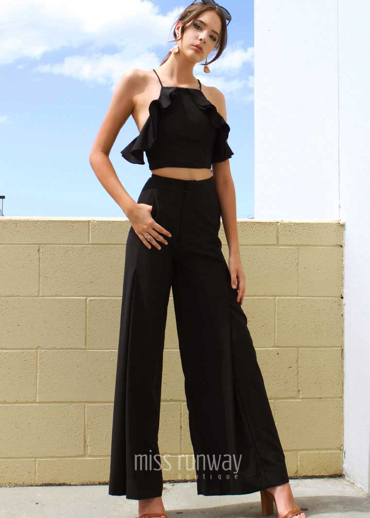 Bahamas Pants - Black - Miss Runway Boutique