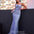 Bailey Glitter Gown - Light Blue