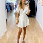 Blanca Mini Dress - White