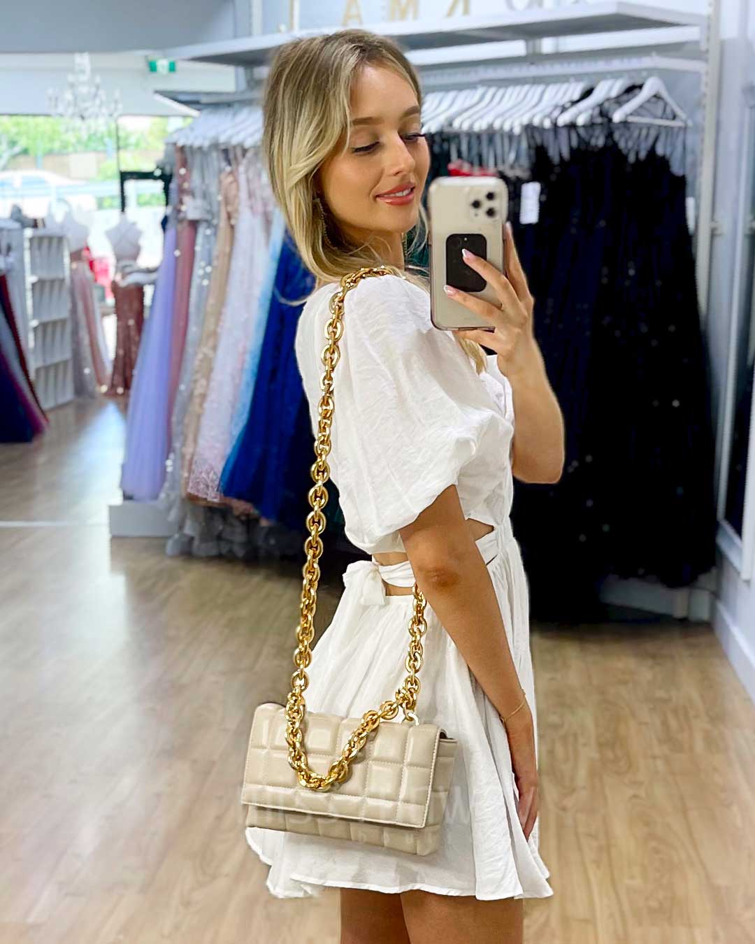 Blanca Mini Dress - White