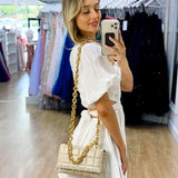 Blanca Mini Dress - White