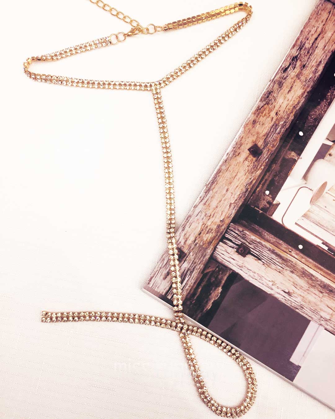 Blaze Necklace - Gold - Miss Runway Boutique