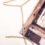 Blaze Necklace - Gold - Miss Runway Boutique