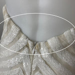 Kourtney Sequin Gown - White [SAMPLE]