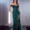 Tatiana Corset Sequin Gown - Emerald