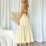 Camille Maxi Dress - Yellow