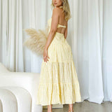 Camille Maxi Dress - Yellow