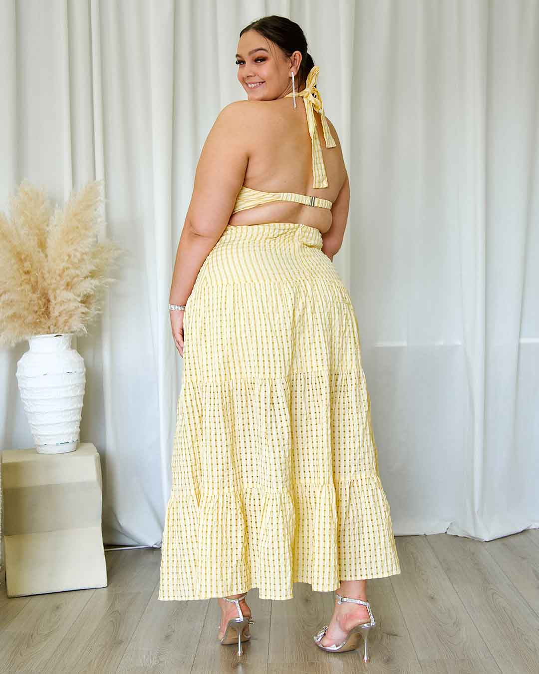 Camille Maxi Dress - Yellow
