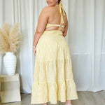 Camille Maxi Dress - Yellow