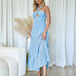 Camille Maxi Dress - Blue