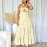 Camille Maxi Dress - Yellow